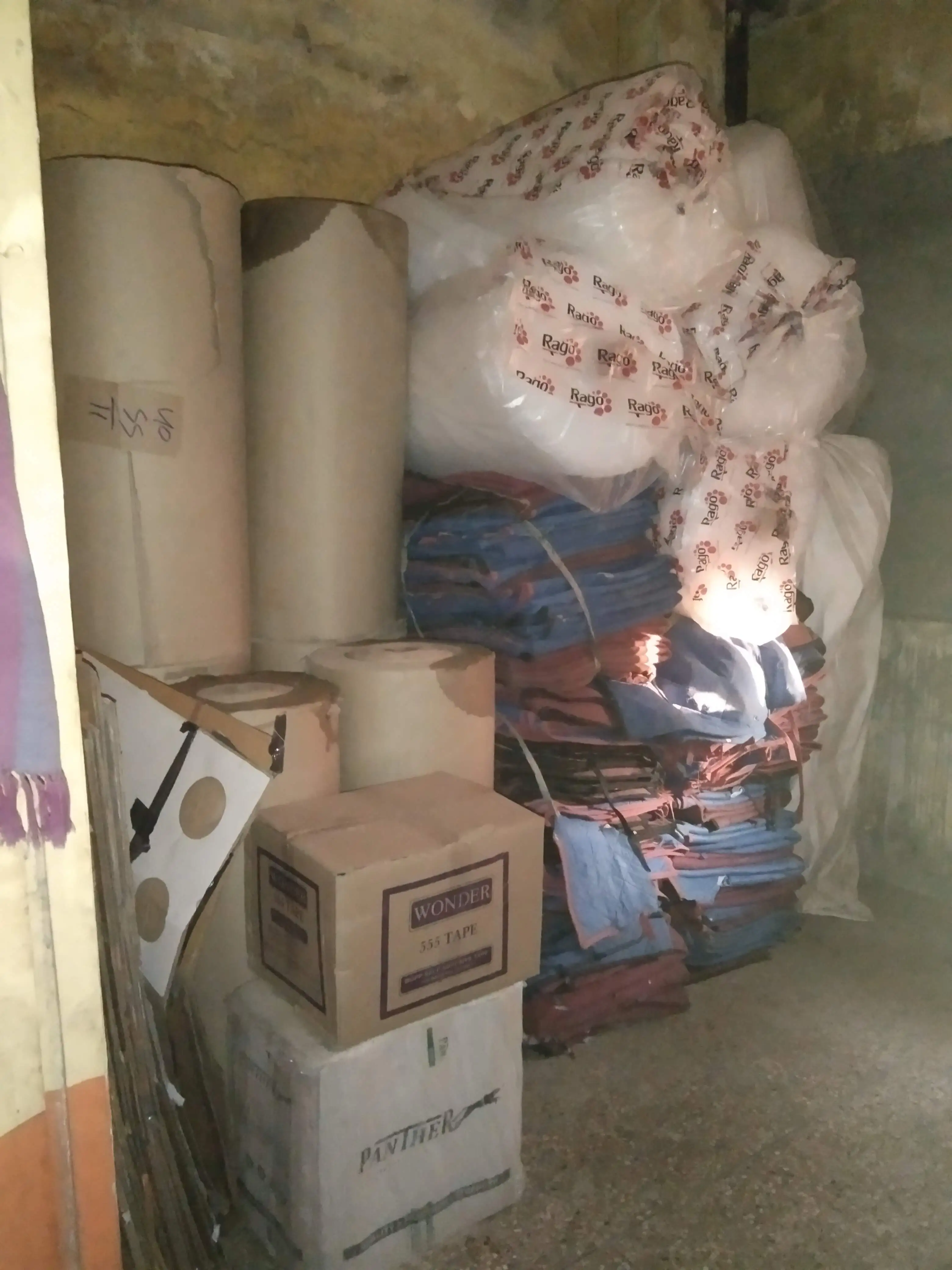 Puneet Cargo Movers and Packers crew packing boxes
